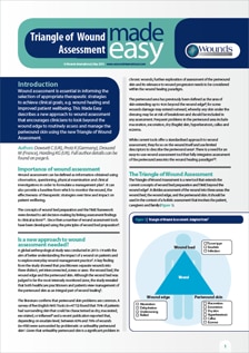 Triangle of Wound Assessment Made Easy