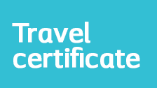 Get a travel certificate