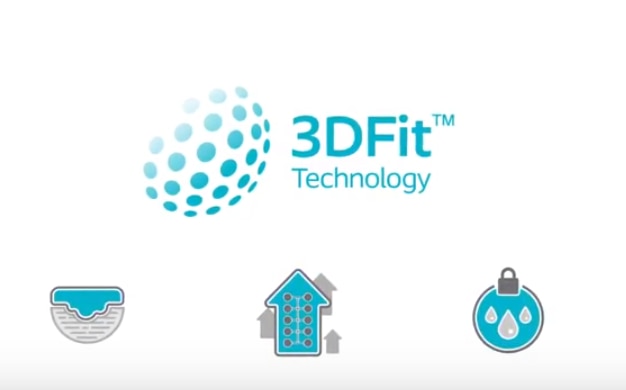 See how Biatain Silicone 3DFit® Technology fills the gap and reduces exudate pooling.  