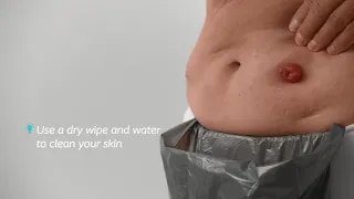 SenSura Mio Convex 1-piece Open bag