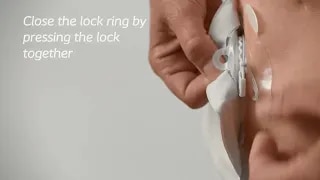 SenSura Mio Convex 2-piece Click Open bag