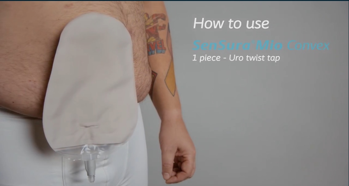 SenSura Mio Convex - 1 piece - Uro Twist 