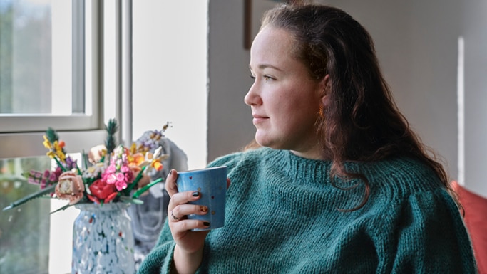 "With Luja, I worry less about getting a UTI because I can completely empty my bladder."
