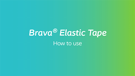 How to use Brava® Elastic Tape