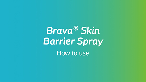 How to use Brava® Skin Barrier Spray